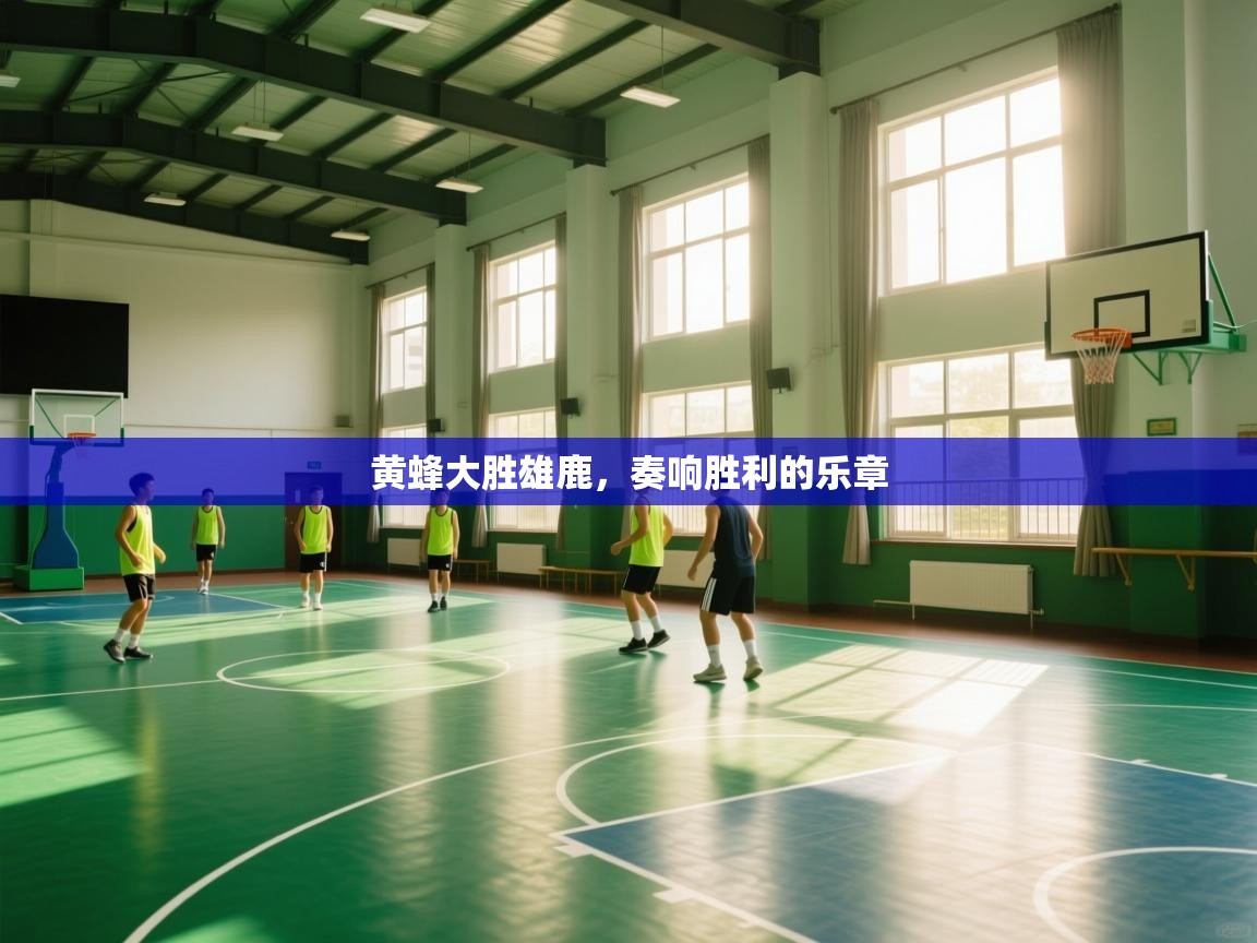 黄蜂大胜雄鹿，奏响胜利的乐章